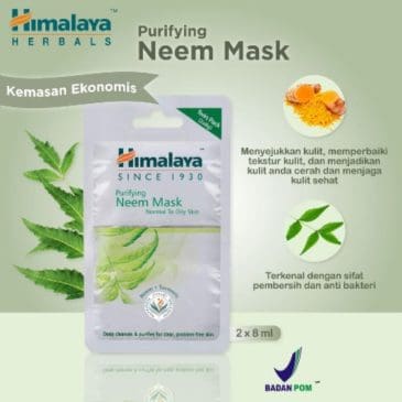 Purifying Neem mask 16 sachet Himalaya - Gambar 2