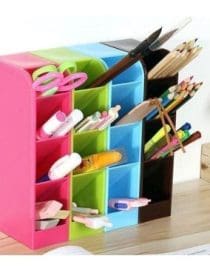 Rak Mini Plastik 4 Sekat Multifungsi