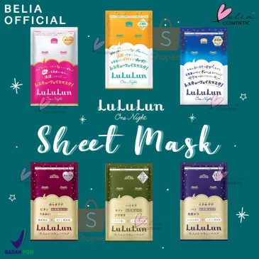 Sheet Mask Lululun ungu exfoliate - Gambar 3