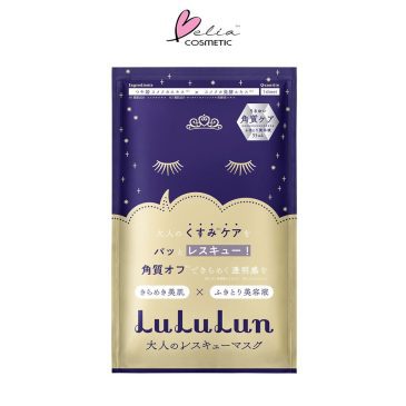 Sheet Mask Lululun ungu exfoliate