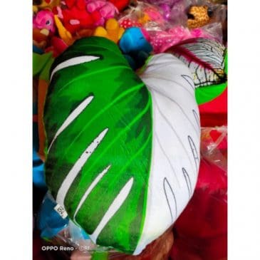 Bantal daun keladi monstera 02