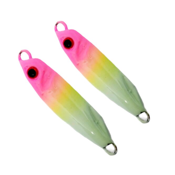 Micro jig Duo 15gr full gid by Uailo pink white11