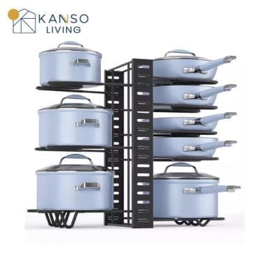 Tatakan panci stainless 4 susun