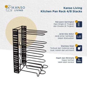 Tatakan panci stainless 4 susun - Gambar 5
