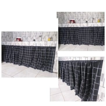 Gorden kolong dapur kotak hitam