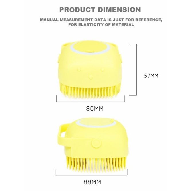 Sikat Mandi Silikon Dispenser 1