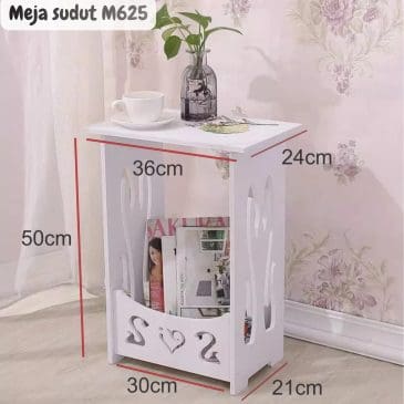 Meja sudut M625