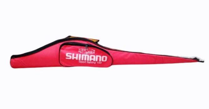 Tas pancing shimano 100cm merah