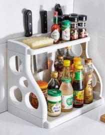 Rak Bumbu Dapur Pinzy Plastik 2 Susun