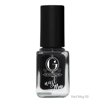 Cat Kuku Madame Gie nail shell peel off Hitam