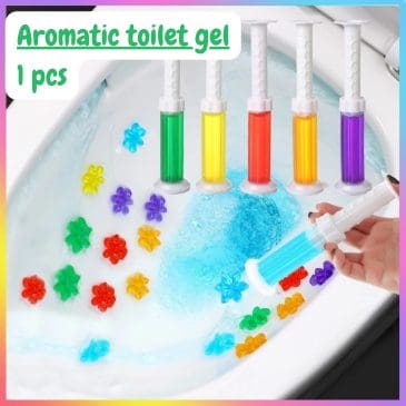 Aromatic toilet gel