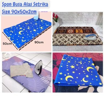 Spon Busa Alas Setrika Size 90x50x2cm