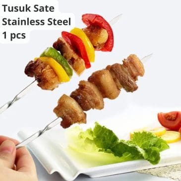Tusuk Sate Bahan Stainless Steel