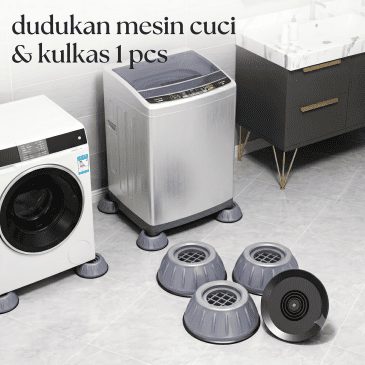 Dudukan Kaki Mesin Cuci dan Kulkas Anti Slip Anti Getar 1pcs