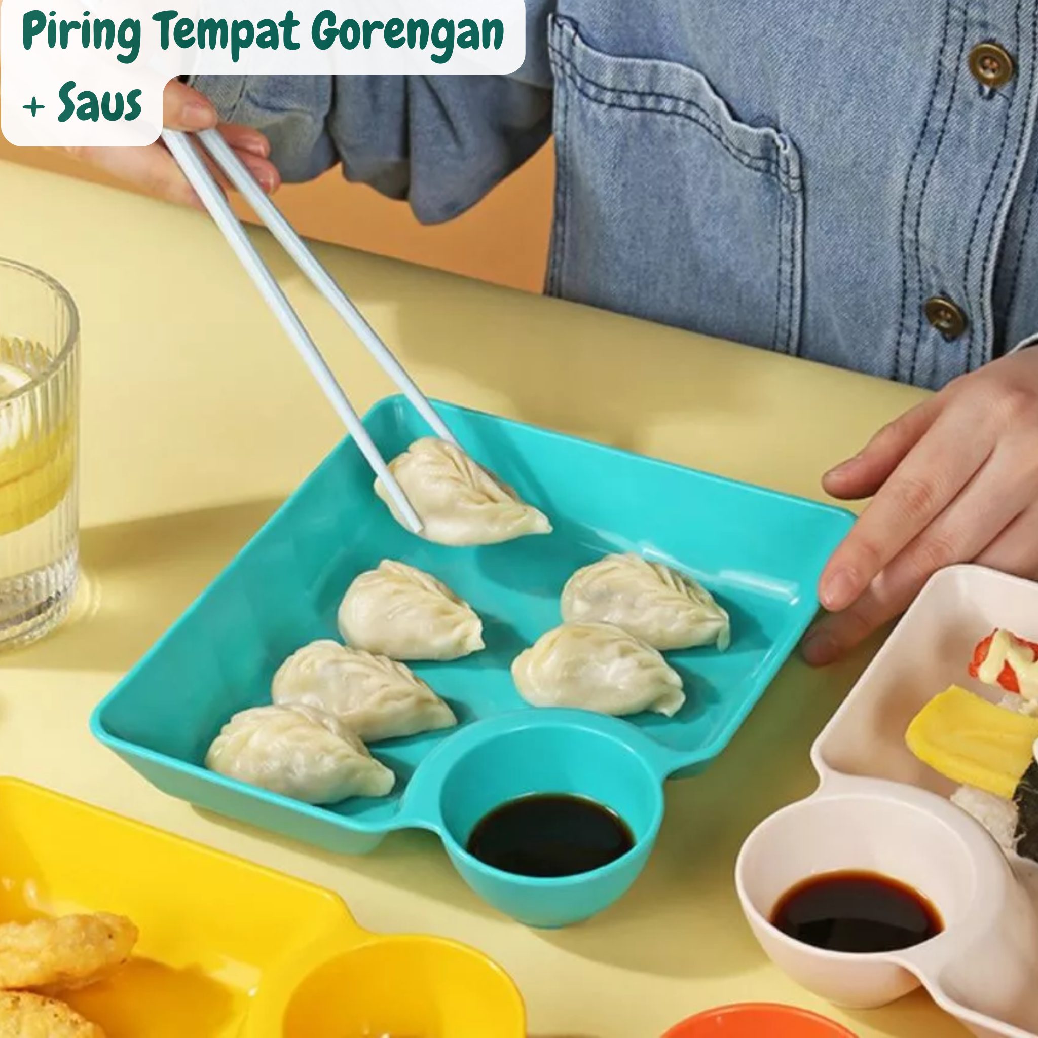 Piring Gorengan+Saos