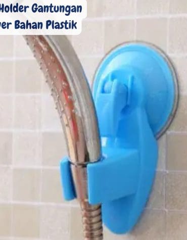 Klip Holder Gantungan Shower Bahan Plastik