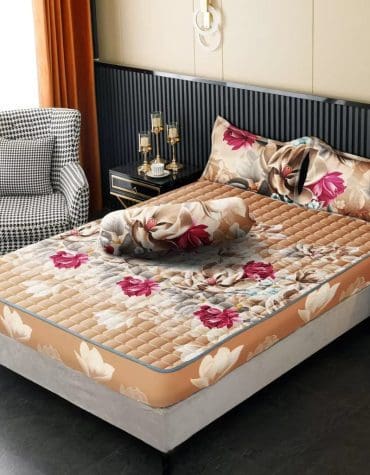 Sprei Anti Ngompol coklat+sarban 180