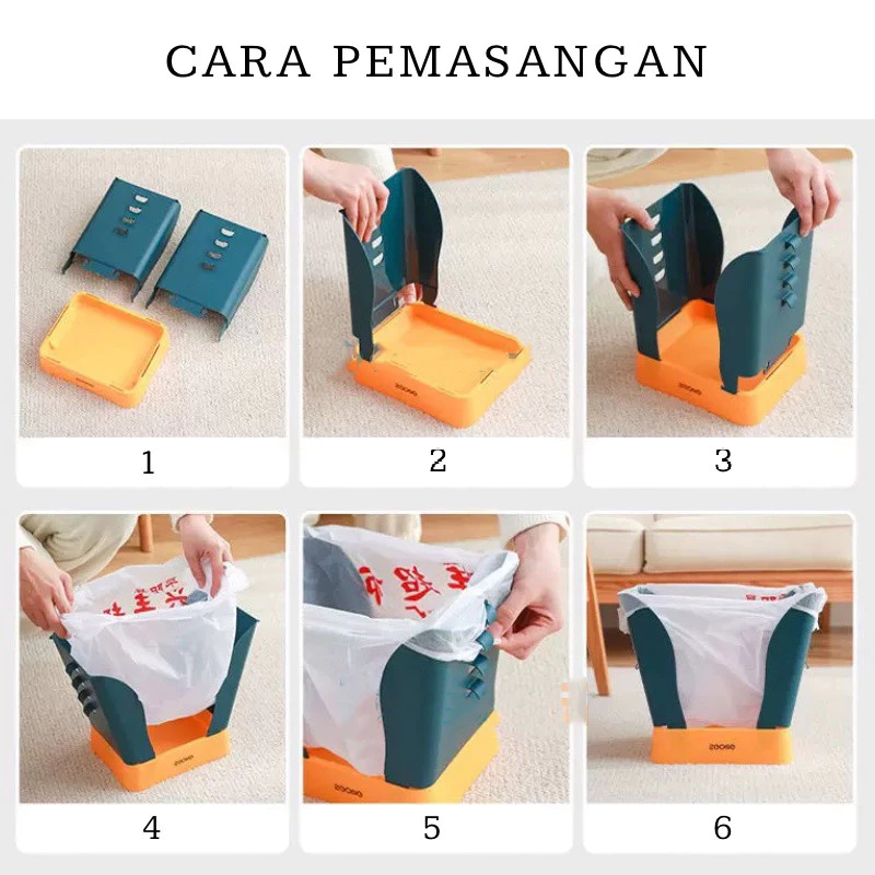 Tong sampah multifungsi - Gambar 3