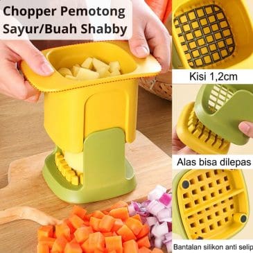 Chopper Alat Pemotong Buah dan Sayur Shabby