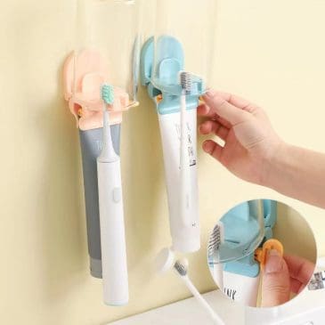 Dispenser Odol set Tempat Sikat Gigi