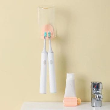 Dispenser Odol set Tempat Sikat Gigi - Gambar 6