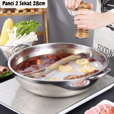 Panci 2 Sekat 28cm
