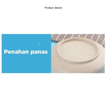 Mangkuk Jerami tutup 2IN1 - Gambar 5