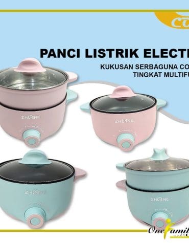 Panci listrik serbaguna 2 susun