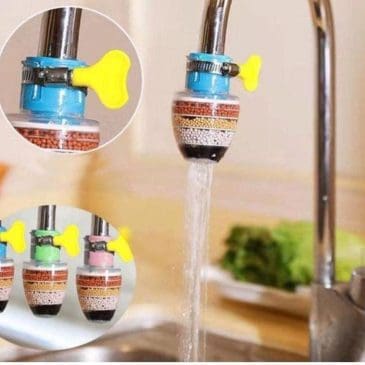 Filter Saringan Kran Penyaring Air Kotor 6 Lapis Batu Dengan Klamp Oval