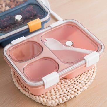 Kotak bekal/Kotak Makan Siang Sekat - Gambar 2