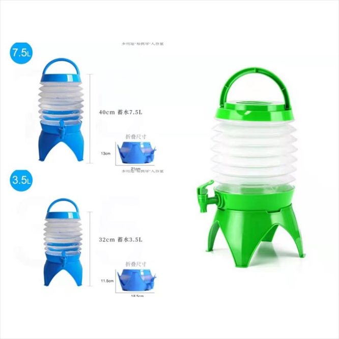 Dispenser Air Minum Portable Lipat 3.5L Praktis2