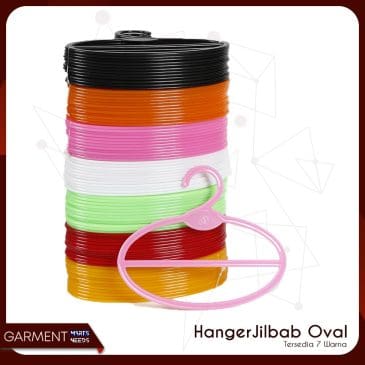 Hanger Jilbab Oval