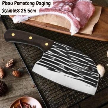 Pisau Pemotong Daging Stainless Steel Fanci 25.5cm