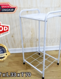 Rak Meja Dispenser dan Magicom Alco 2 Susun