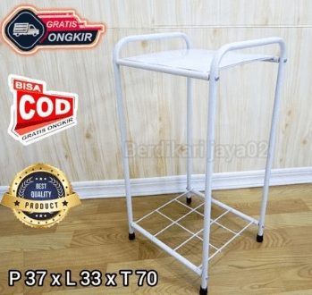 Rak Meja Dispenser dan Magicom Alco 2 Susun - Gambar 4