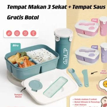 Tempat bekal set 5IN1