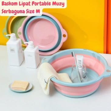 Baskom Lipat Portable Muzy Serbaguna Size M