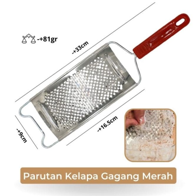 Parutan Stainless Steel Parutan Kelapa Praktis Serbaguna