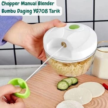 Chopper Manual Blender Bumbu Daging YG708 Tarik Serbaguna