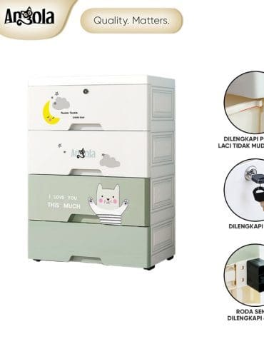 Lemari Pakaian Cabin 4 Susun