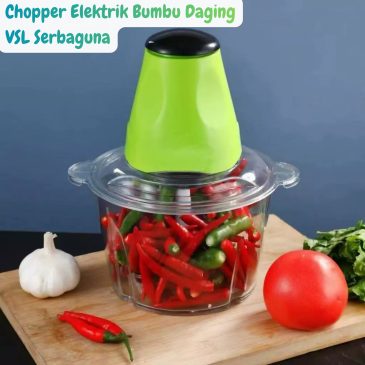 Chopper Elektrik Blender Bumbu Daging VSL Serbaguna