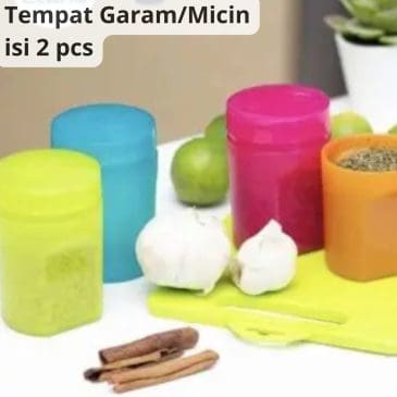 Tempat Garam & Micin Serbaguna Isi 2