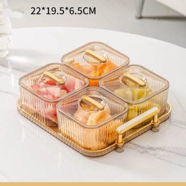 Toples Kue 4P Set Nampan