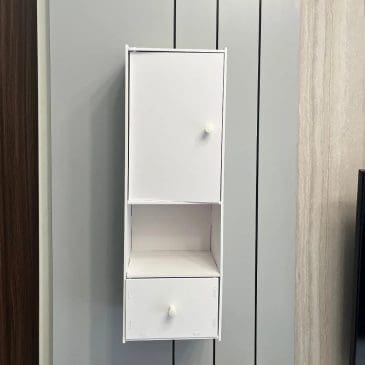 Rak Kamar Mandi Milea M1051 Serbaguna Bahan Papan MDF - Gambar 4