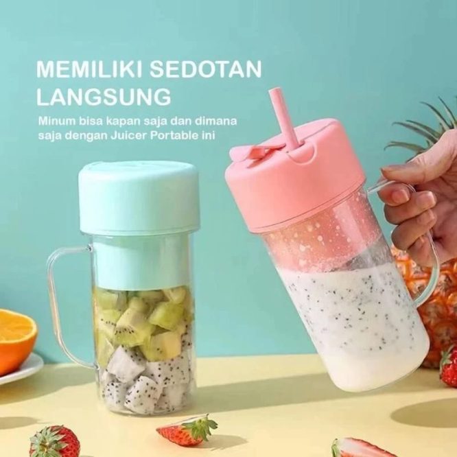 Blender mini 6 mata pisau 2