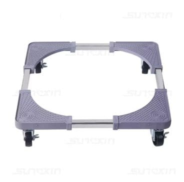 Dudukan Kaki Mesin Cuci dan Kulkas Anti Goncang Adjustable Dapat Disesuaikan Dengan Roda
