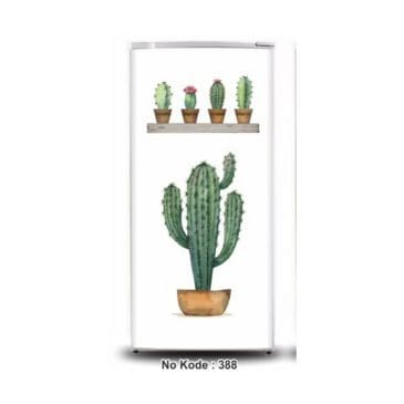 Stiker Kulkas 1 Pintu Motif 388 Uk. 60x120cm (Jika Mau Full Body Order 3pcs)