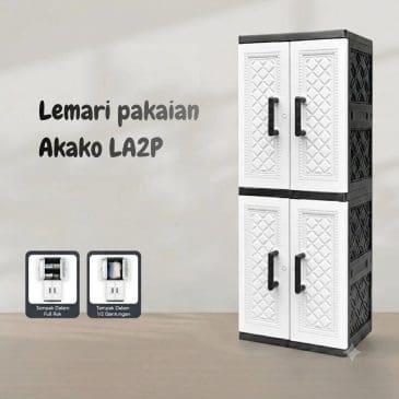 Lemari pakaian Akako LA2P