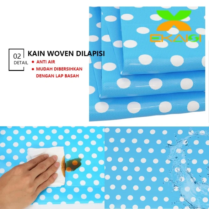 Rak Buku Serbaguna 2 sisi Portable Bahan Non Woven Ukuran   P 80 x L 28 x T 122 cm - Gambar 8