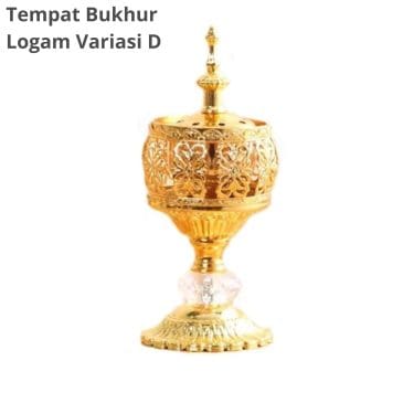 Tempat Bakar Bukhur / Dupa Bahan Logam Variasi D